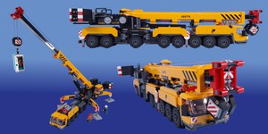 LEGO Set 60409-1 Yellow Mobile Construction Crane (2024 City