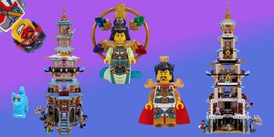 LEGO Set 80058-1 Celestial Pagoda (2024 Monkie Kid) | Rebrickable