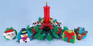 LEGO Set 40744-1 Christmas Ornament Selection (2024 Seasonal