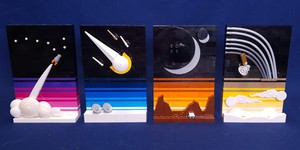 モフモフ 4本セット LEGO Set 21340-1 Tales of the Space Age (2023 LEGO Ideas and