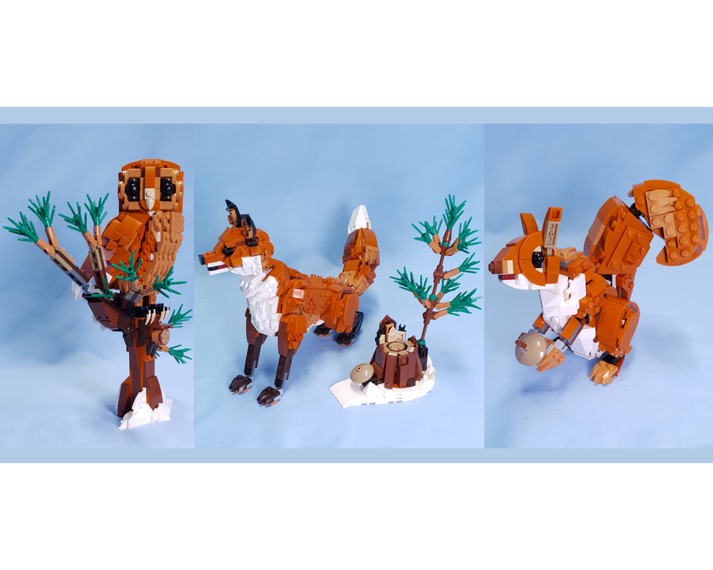 Review: 31154-1 - Forest Animals: Red Fox | Rebrickable - Build