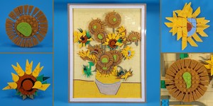 LEGO Set 31215-1 Vincent van Gogh – Sunflowers (2025 LEGO Art