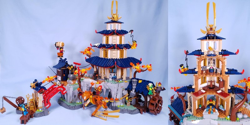 精武門 TVシリーズ BOX〈10枚組〉 Review: 71814-1 - Tournament Temple City | Rebrickable