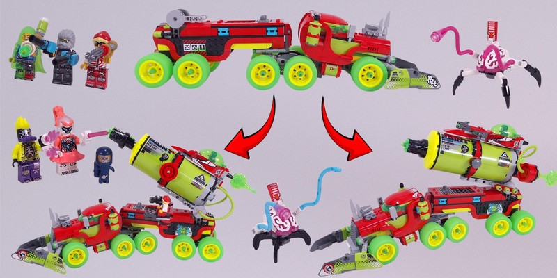 Review: 71499-1 - Mateo's Spray Paint Truck | Rebrickable - Build