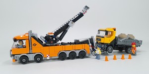 LEGO Set 60467-1 Heavy-Duty Recovery Tow Truck with Crane (2025