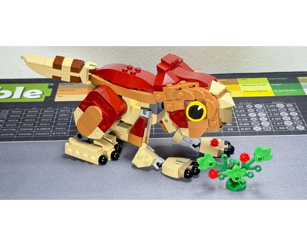 Review: 76970-1 - Baby Dinosaur Dolores: Aquilops | Rebrickable
