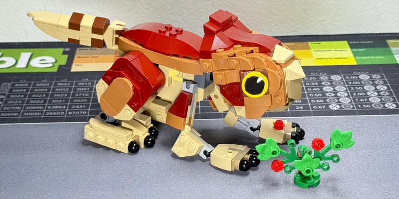 アガベオルカ Review: 76970-1 - Baby Dinosaur Dolores: Aquilops | Rebrickable