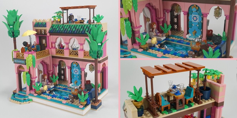 Review: 42691-1 - Garden Restaurant | Rebrickable - Build with LEGO
