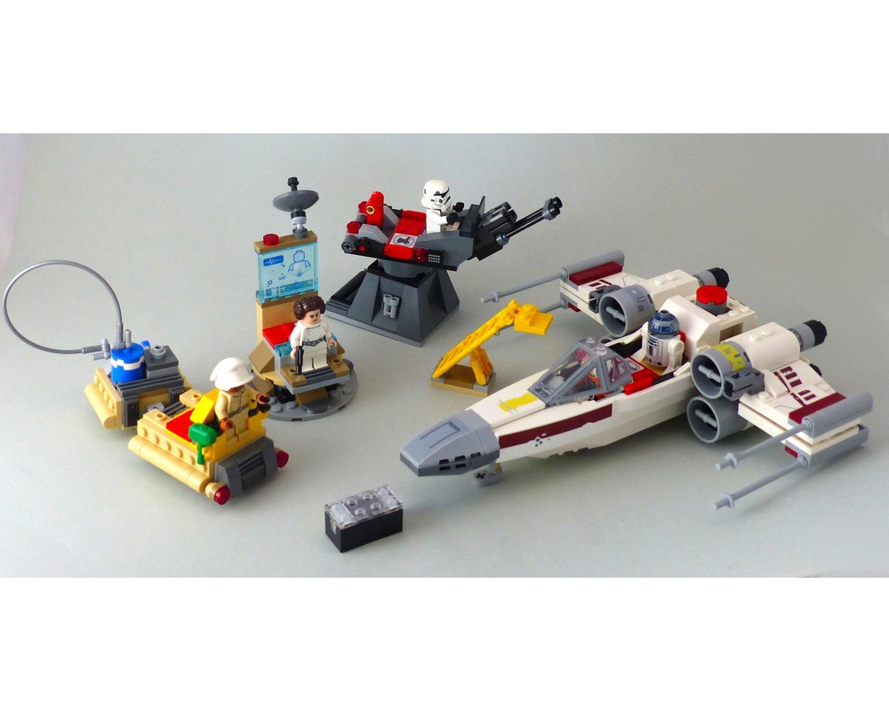 Review: 75423-1 - Luke's Red Five X-Wing | Rebrickable - Build