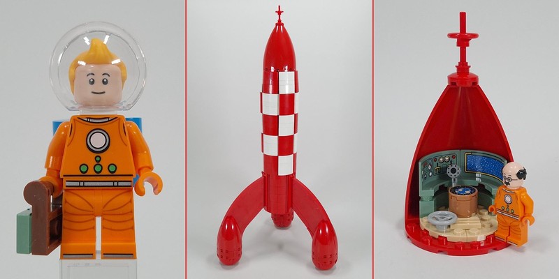 Review: 21367-1 - Tintin Moon Rocket | Rebrickable - Build with LEGO