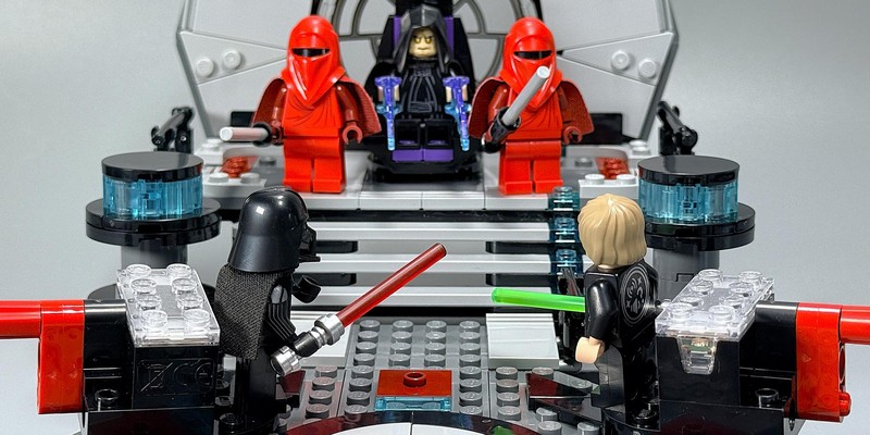 スライドキャンバー Review: 75427-1 - Throne Room Duel & A-Wing | Rebrickable - Build