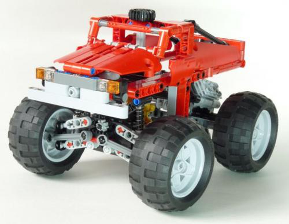 LEGO MOC Monster Truck By Grohl | Rebrickable - Build With LEGO