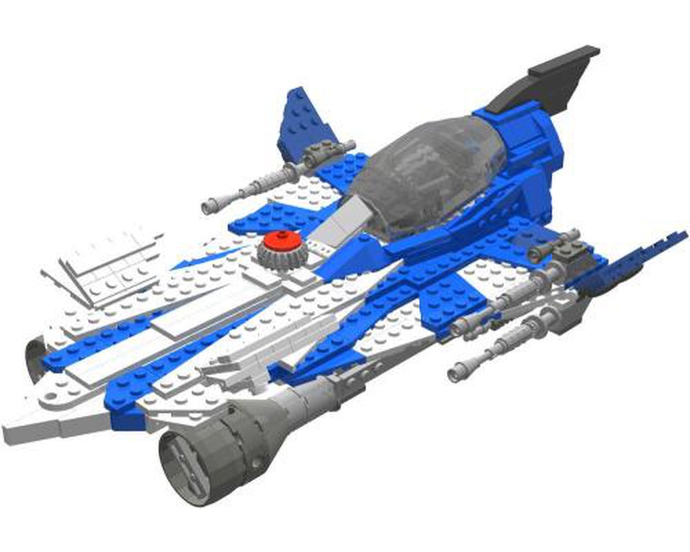 LEGO MOC UCS Anakin Skywalker's Jedi Starfighter by warhawk