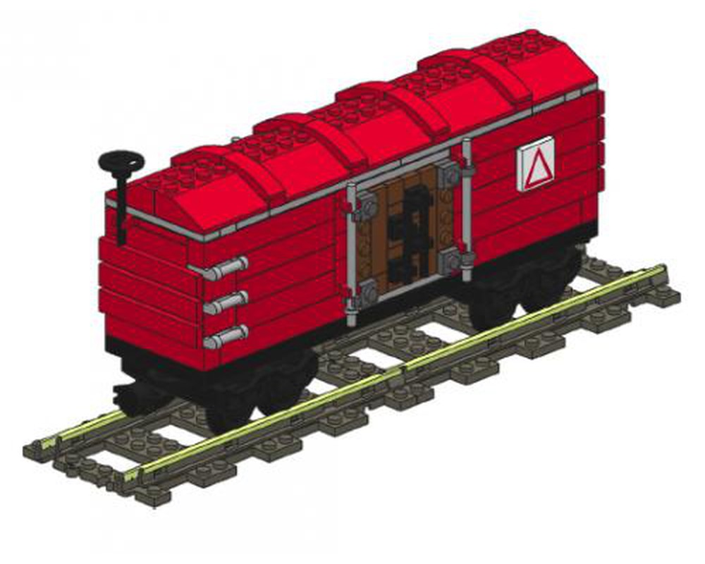 lego train boxcar
