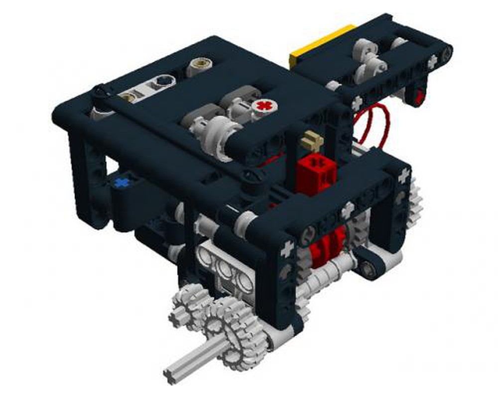 LEGO MOC Sequential 4-speed Mini Gearbox by Sheepo | Rebrickable ...