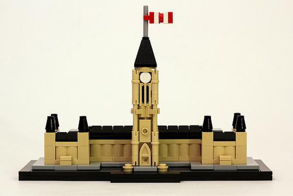 Jeg accepterer det Becks stamtavle LEGO MOC Parliament Buildings of Canada by JKBrickworks | Rebrickable -  Build with LEGO