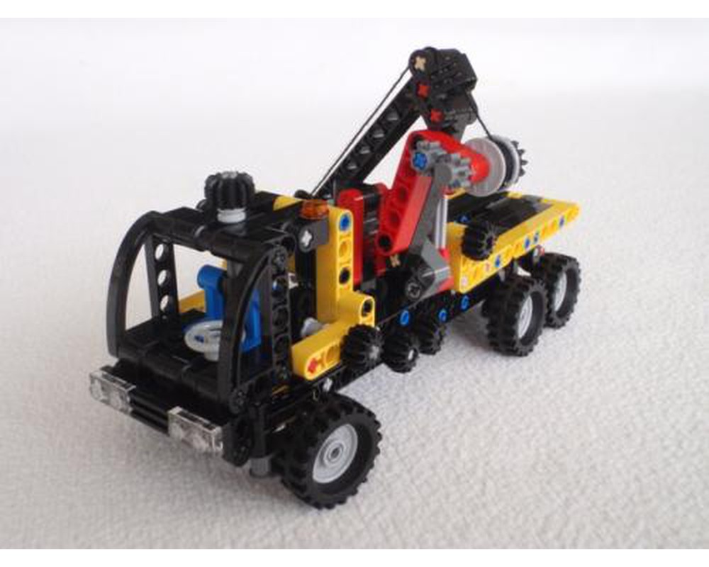 lego flatbed tow truck