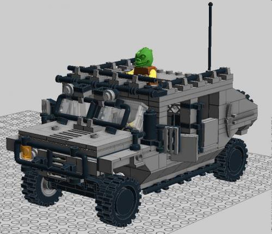 LEGO MOC 10317 Humvee by M_longer