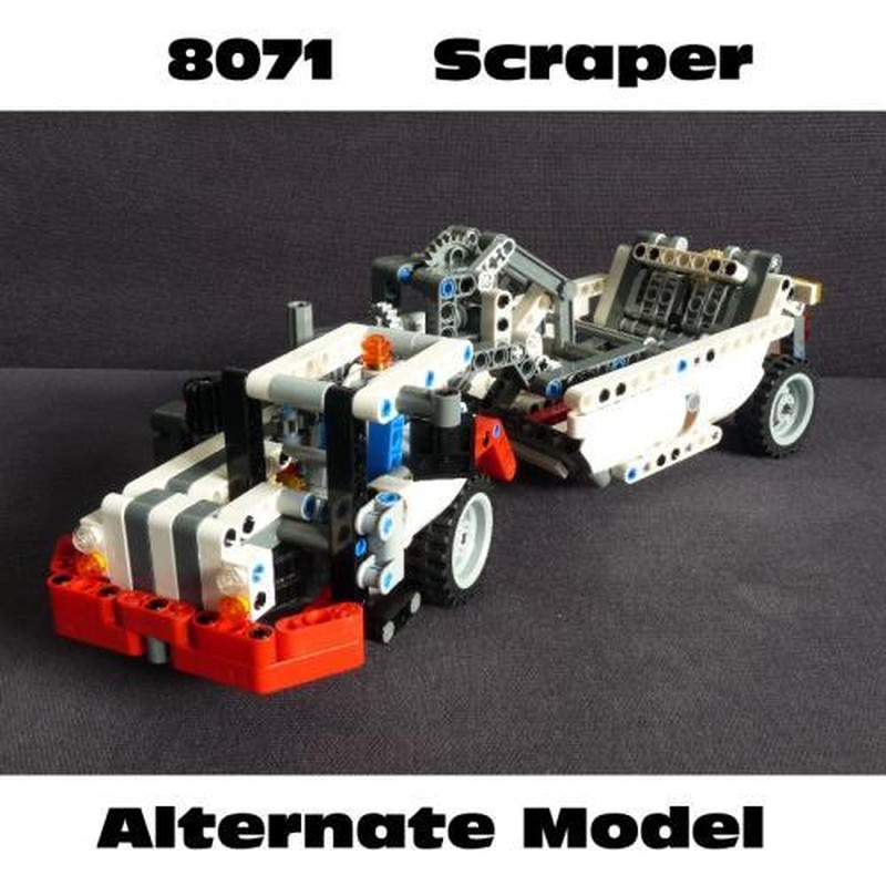 LEGO MOC Scraper (8071) by grohl | Rebrickable - Build with LEGO