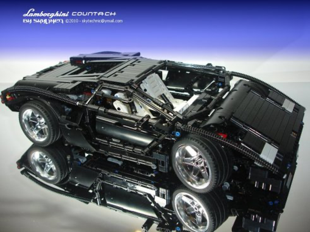LEGO MOC-0486 Lamborghini Countach LP400 (Technic 2010 ...