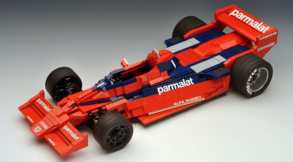 LEGO MOC Brabham BT46B - scale 1:8 by RoscoPC