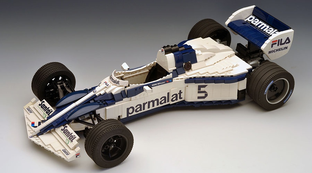LEGO MOC Brabham BT52 - scale 1:8 by RoscoPC