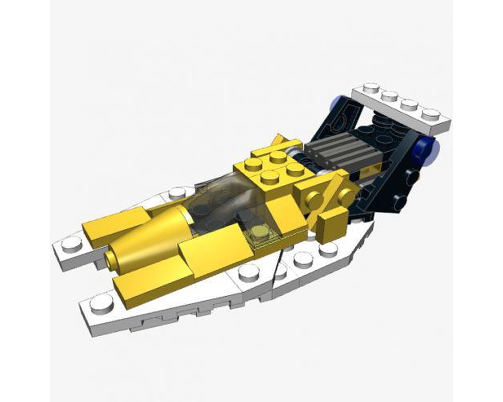 LEGO MOC Race Boat by LasseD | Rebrickable - Build with LEGO