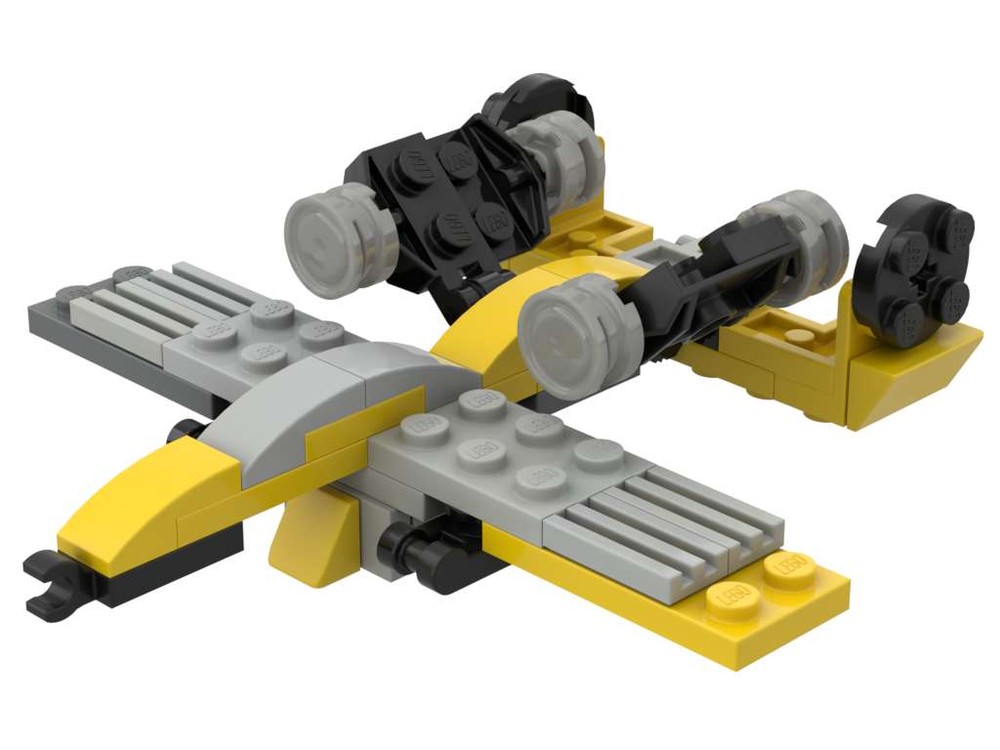 LEGO MOC 31014 A-10 Thunderbolt (''Warthog'') by meregt | Rebrickable