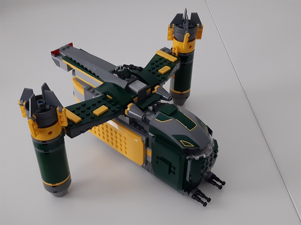 Aflede Notesbog røgelse LEGO MOC Convert 7930 Bounty Hunter Gunship into Troop Transport by  ChinkaGB | Rebrickable - Build with LEGO