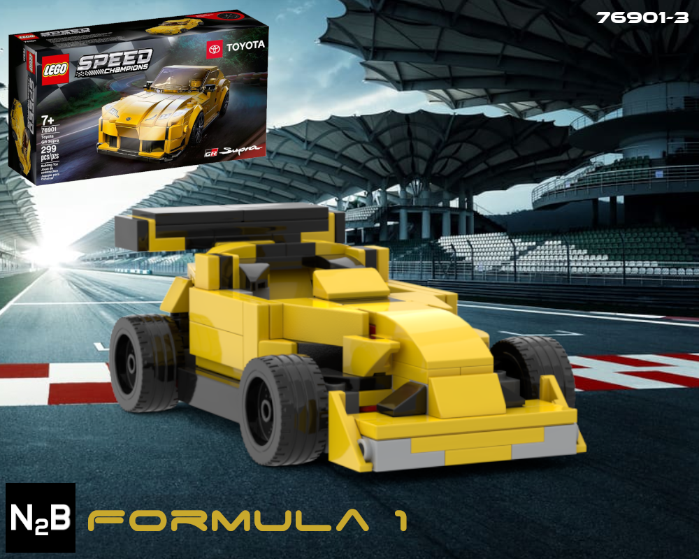 LEGO MOC Formula 1 - Lego 76901 alternate 4 by n2brick