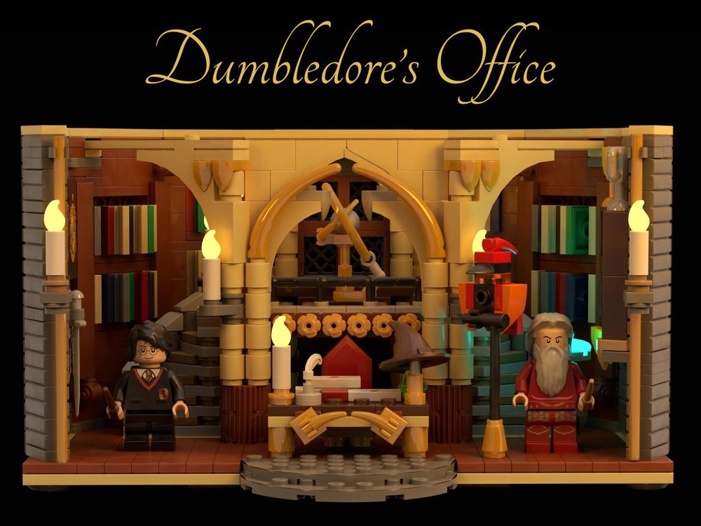 LEGO MOC Dumbledore's Office by dreamnbricks | Rebrickable - Build with LEGO