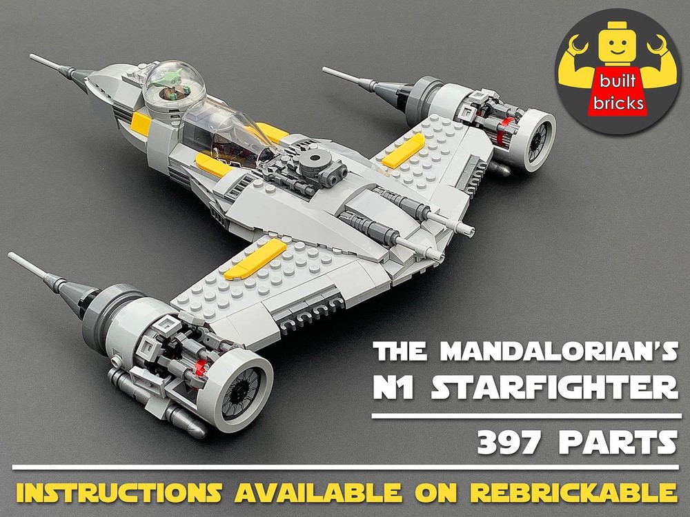 LEGO MOC Mandalorian's N1 by built_bricks | Rebrickable - Build LEGO