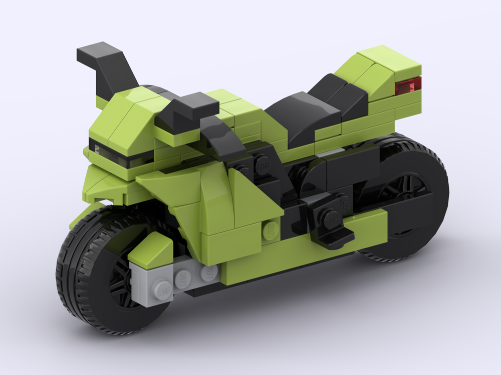LEGO MOC Kawasaki ZX-9R by Agent Orange