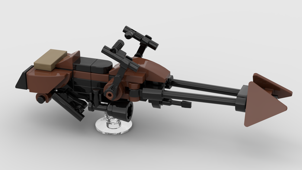 LEGO MOC 74-Z Speeder Bike 2.0 by A.J.Müller | Rebrickable - Build 