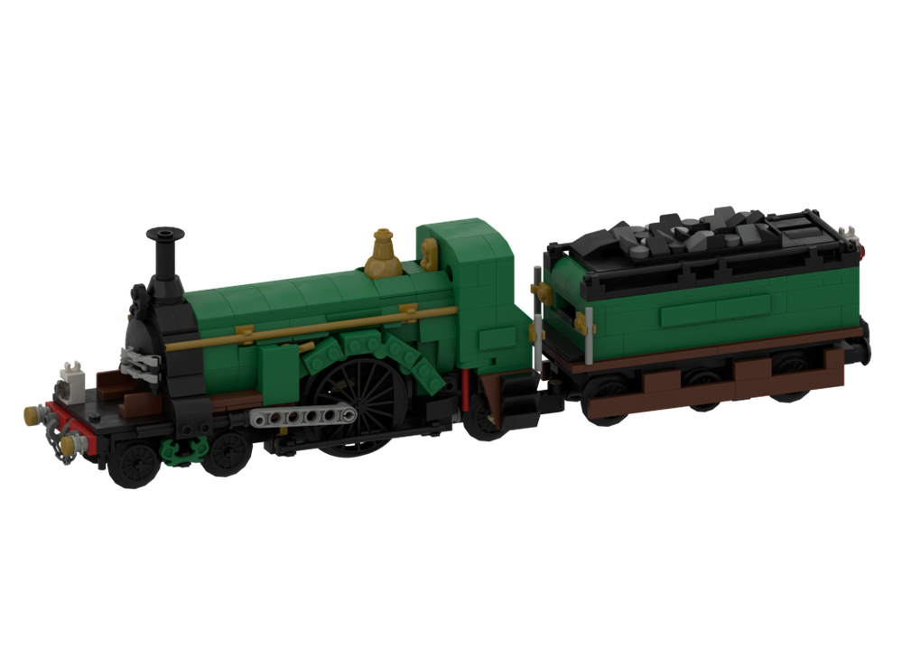 LEGO MOC GNR Stirling Single Steam Locomotive by lumina-rose ...