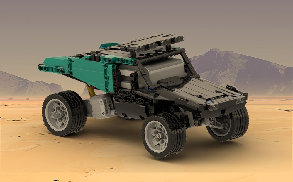 LEGO MOC Trophy truck by kovchenkovskiy | Rebrickable - Build with LEGO