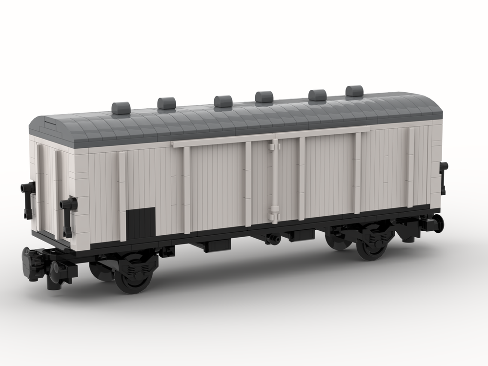 LEGO MOC Refrigerator Wagon (8w) by copernicus508 | Rebrickable 