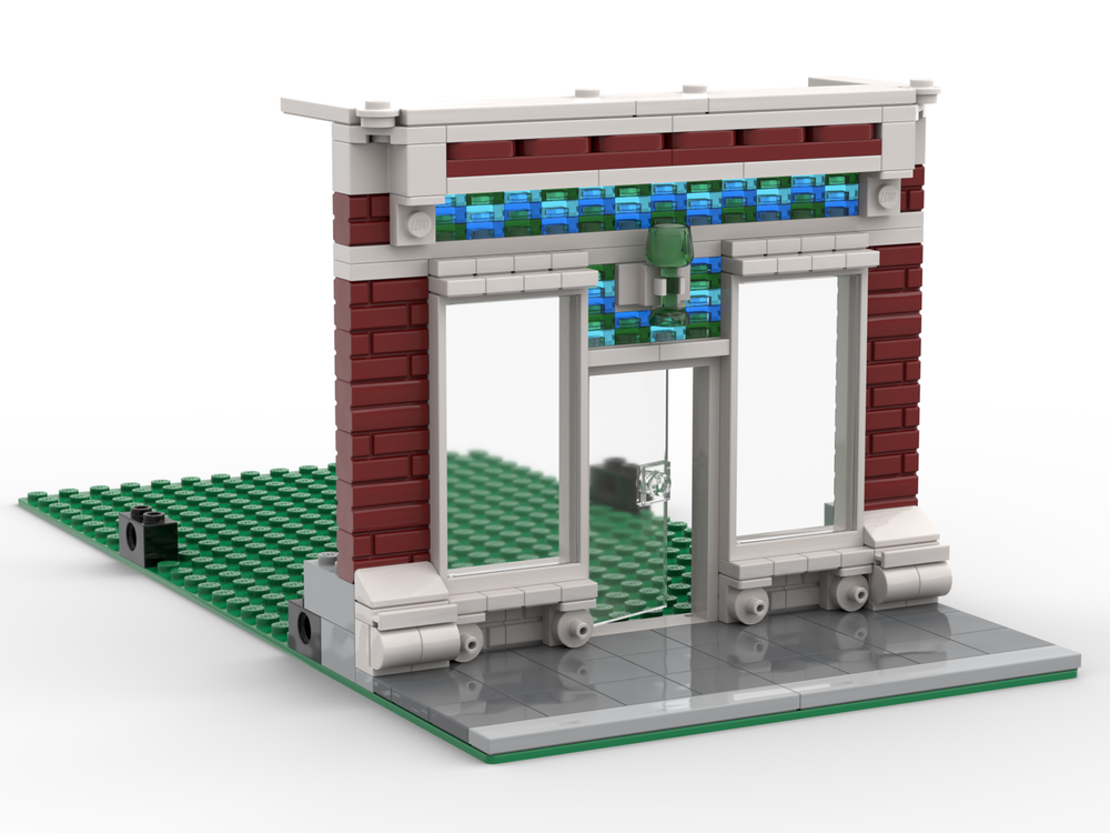 LEGO MOC Storefront Template #1: Crescent City Records by