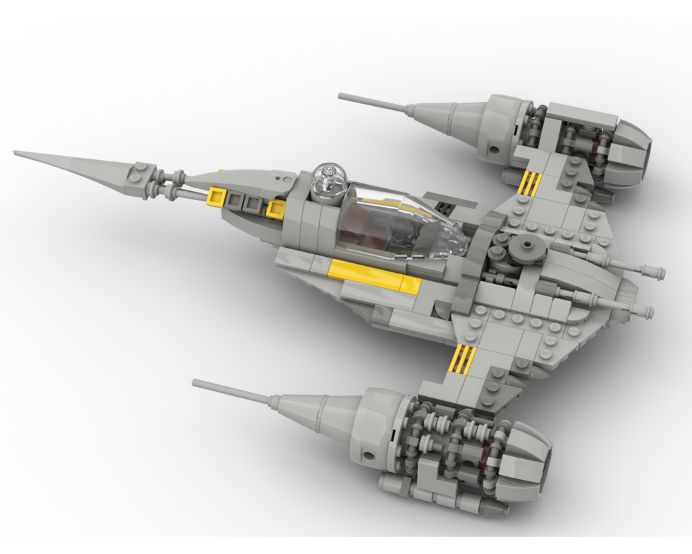 LEGO MOC Mandalorian N1 Starfighter v.2 by magurean.paul | Rebrickable ...