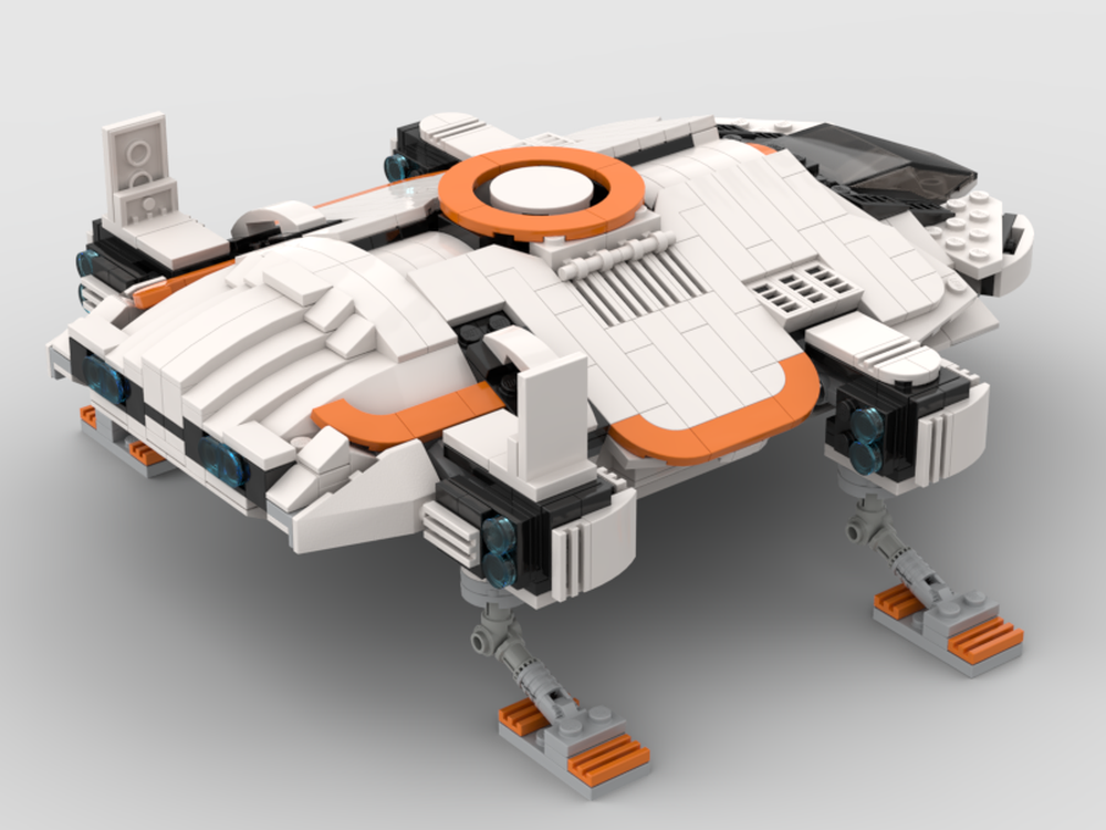 LEGO MOC Starcitizen Terrapin by Amphiprions | Rebrickable - Build with LEGO