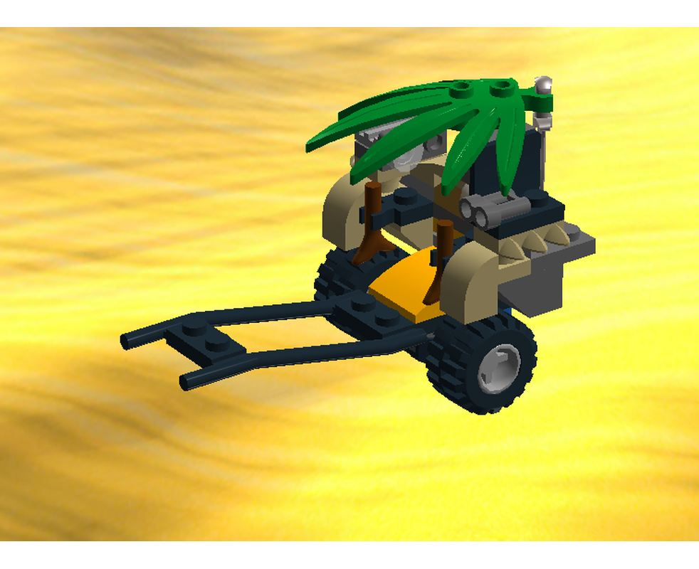 LEGO MOC-10059 60156 Pulled Rickshaw by lorien_tirith | Rebrickable ...