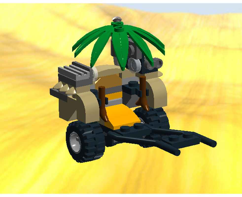 LEGO MOC-10059 60156 Pulled Rickshaw by lorien_tirith | Rebrickable ...