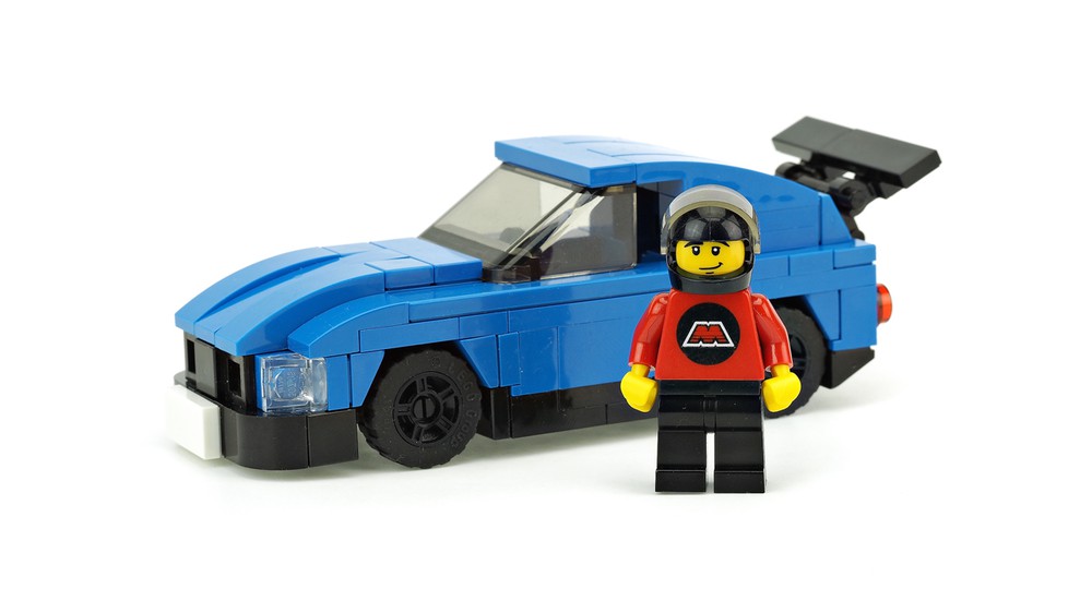 LEGO MOC Blue Sport Car by De_Marco | Rebrickable - Build with LEGO