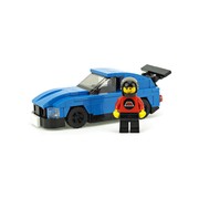 Blue Sport Car
