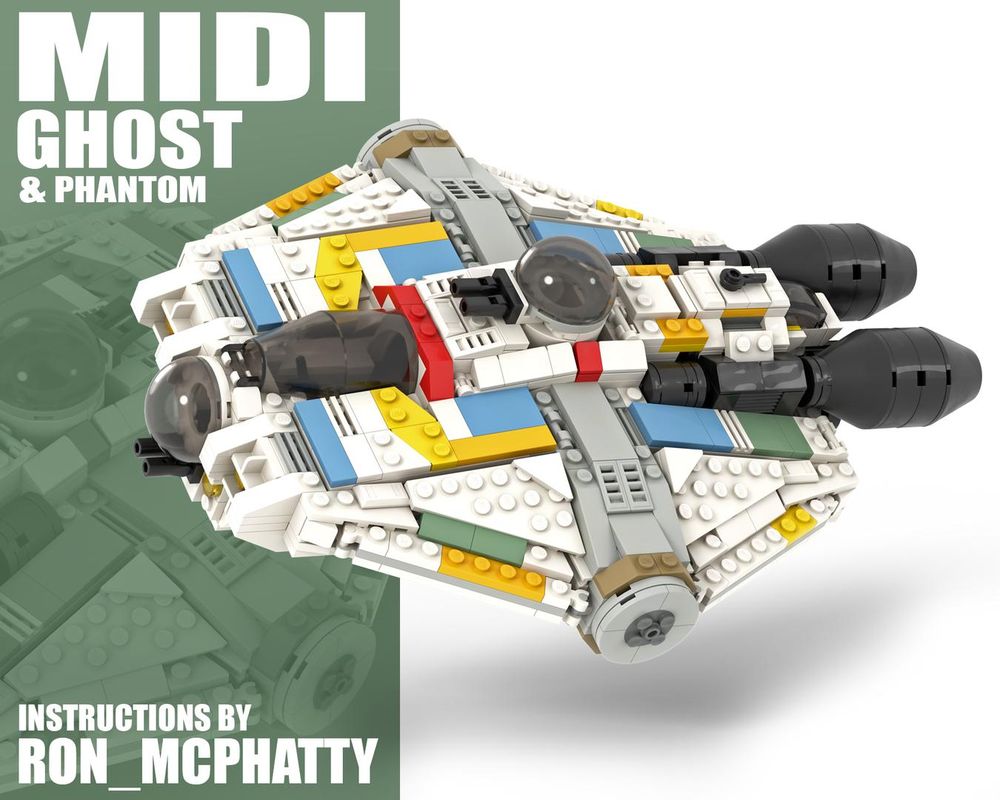 Vislumbrar Correlación importante LEGO MOC Midi Ghost & Phantom by ron_mcphatty | Rebrickable - Build with  LEGO