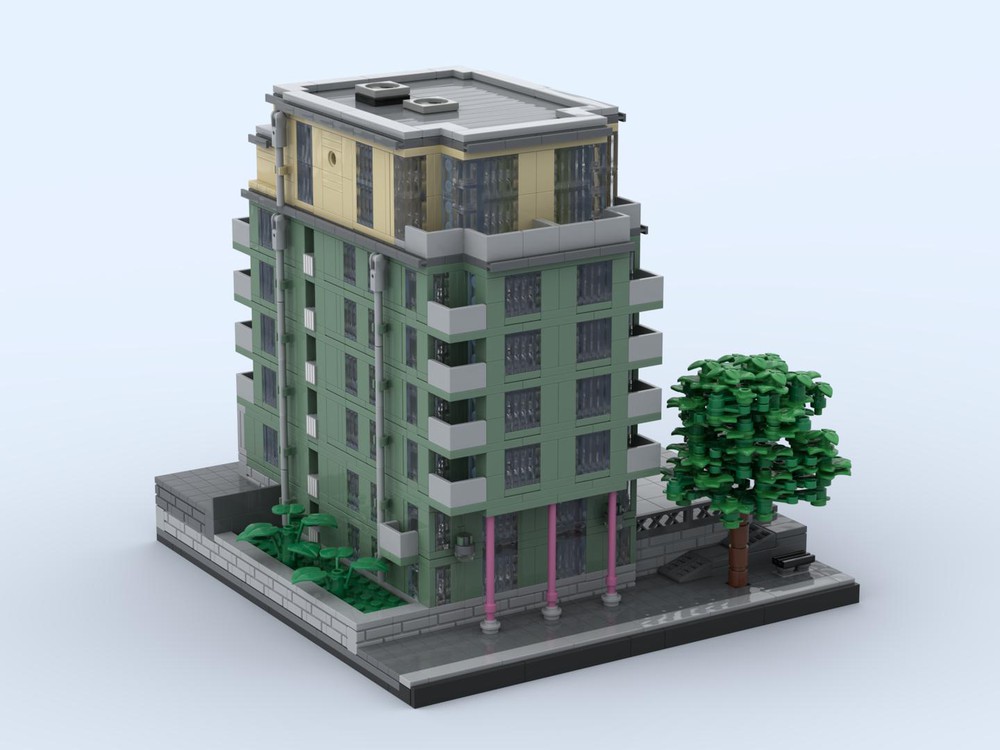 Ægte skrive sammensnøret LEGO MOC Stockholm Apartment by aegir | Rebrickable - Build with LEGO