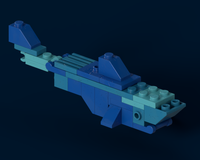 a serious shark