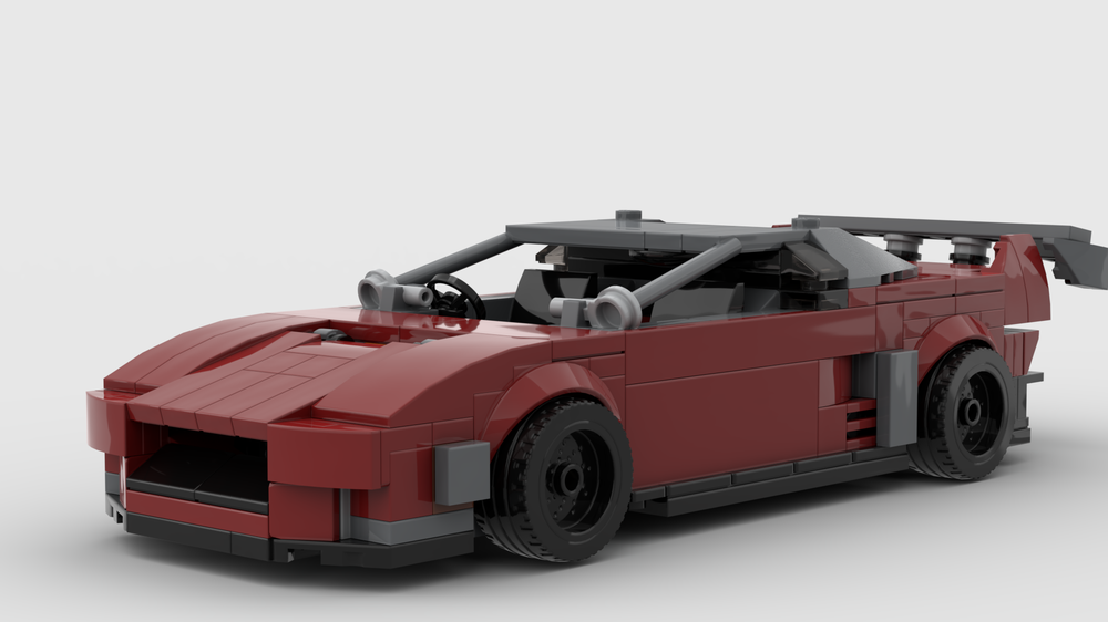 LEGO MOC Honda NSX Rocket Bunny by Flax55rus | Rebrickable - Build