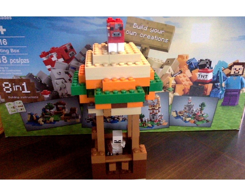 lego minecraft alternate builds