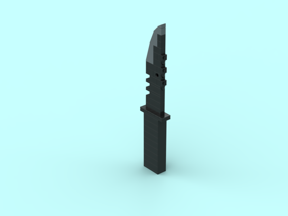 made the default knife from lego and paired it with my lego noob and it is  so sick. the knife is a little bit messy pls no hate :( : r/MurderMystery2